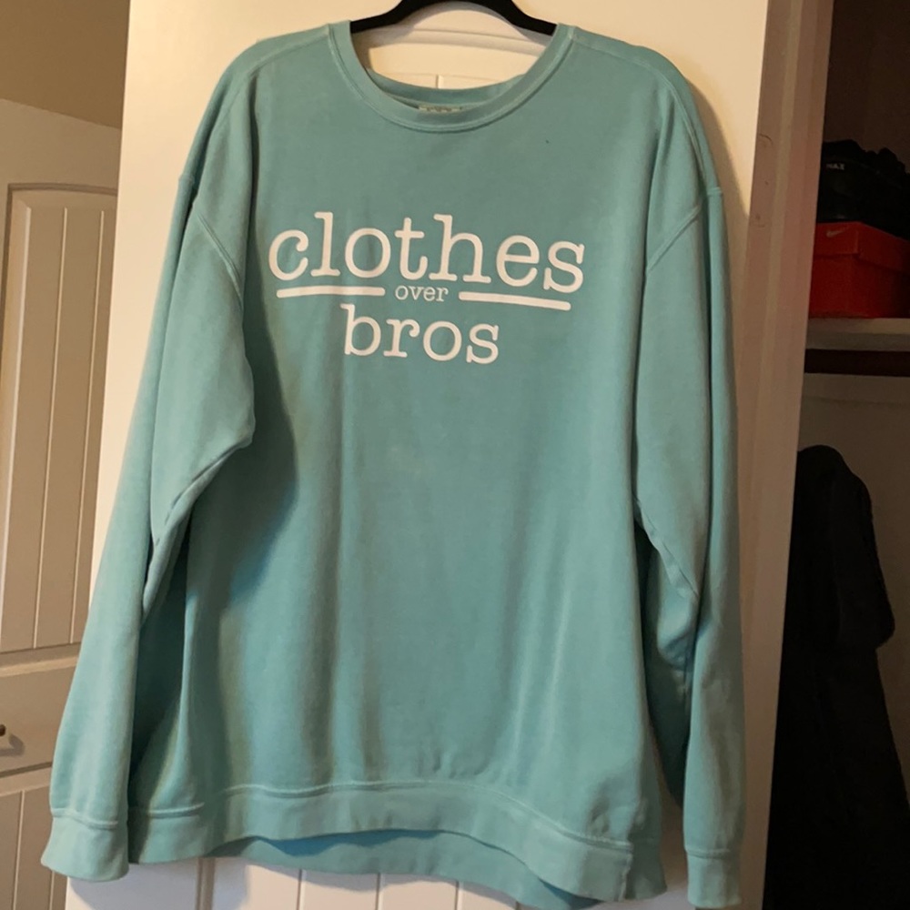Clothes Over Bros Crewneck Sweatshirt - Seafoam